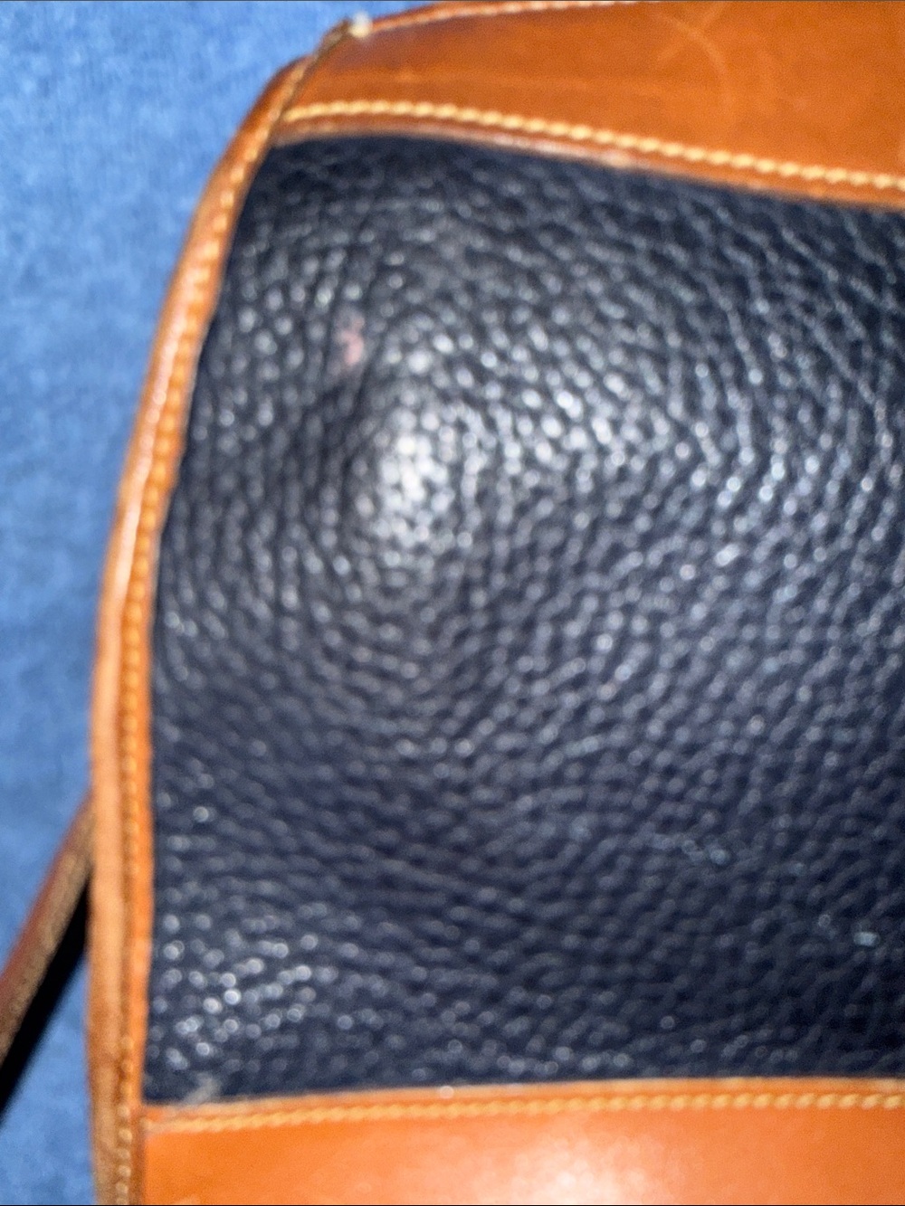 Dooney & Bourke Black and Brown Leather Shoulder Crossbody - Picture 8 of 10